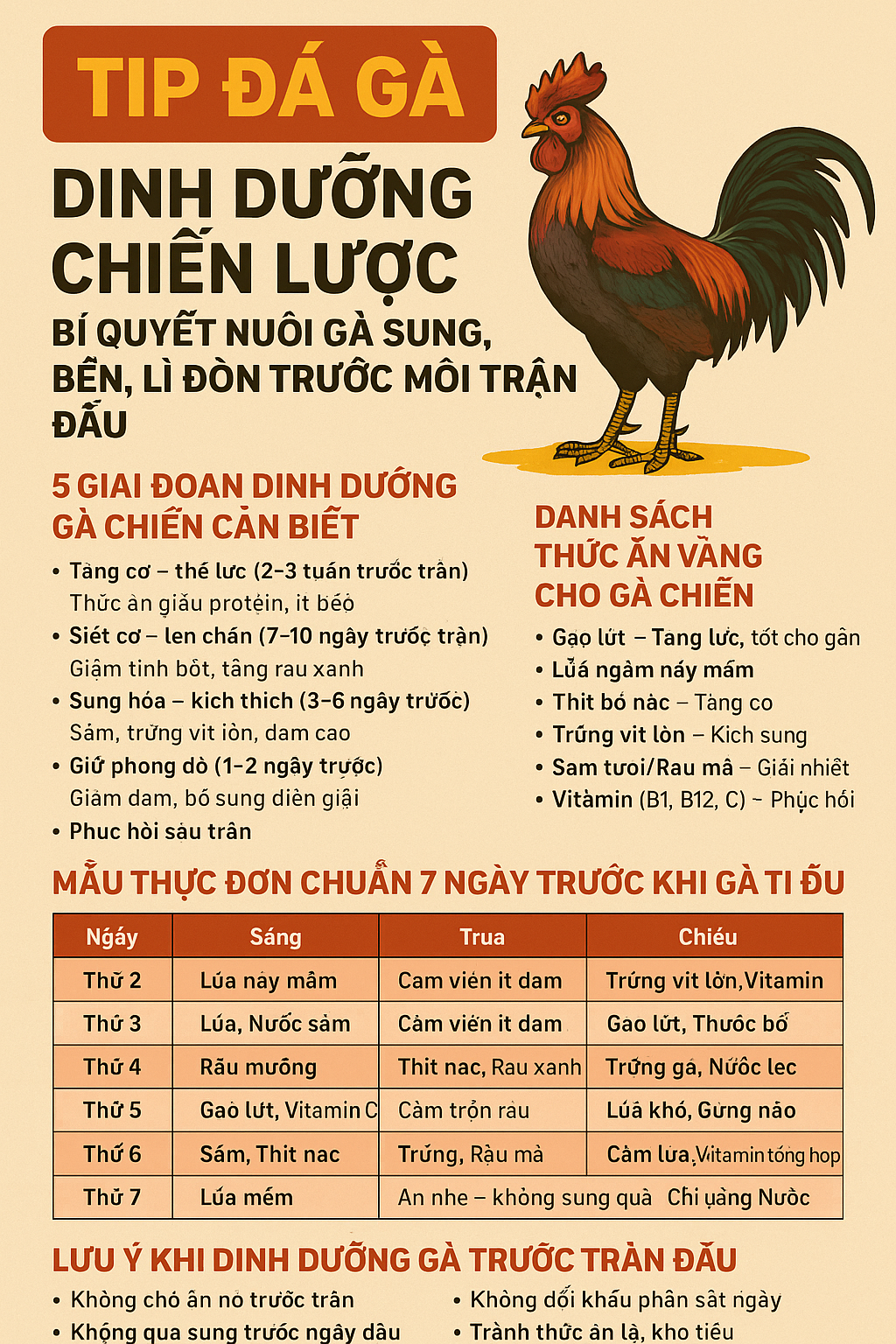 dinh duong ga da