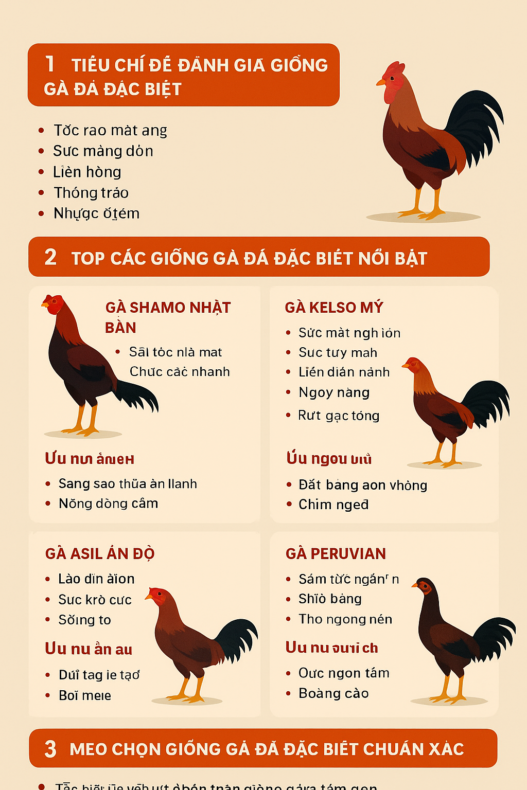 giong ga da dac biet