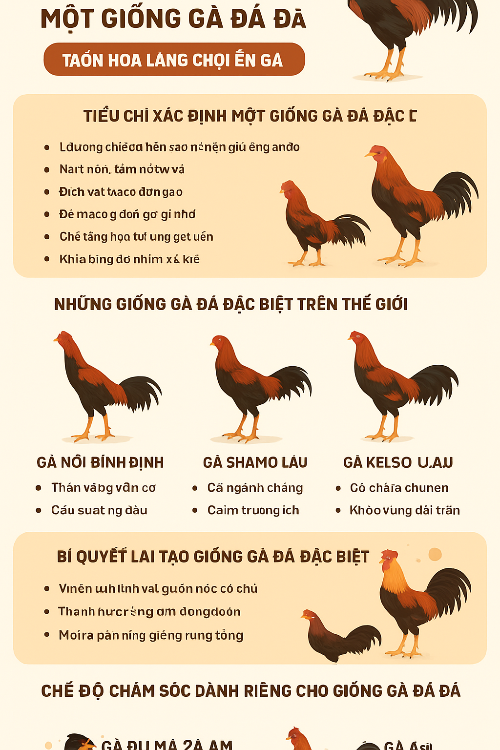 giong ga dac biet