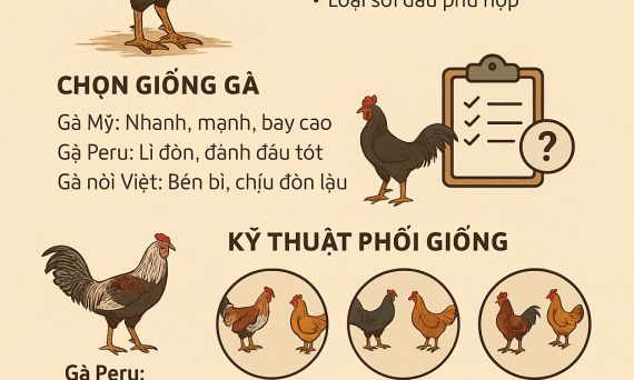 phoi giong ga