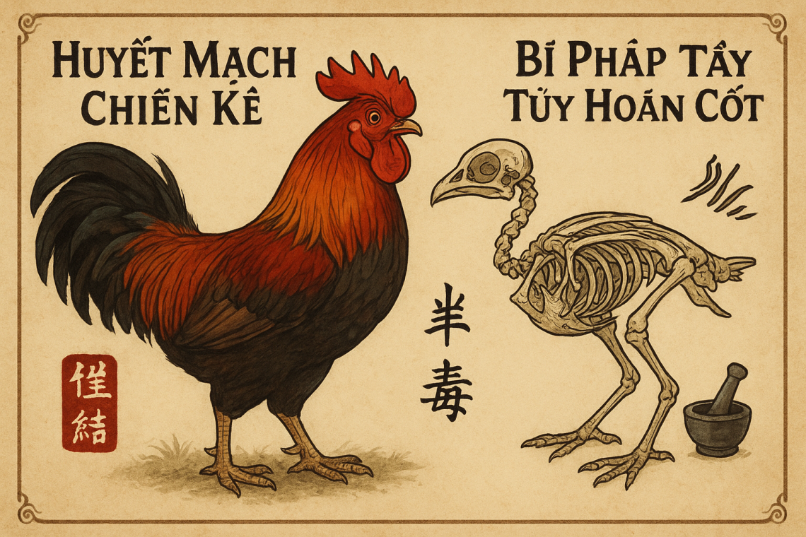 Huyết Mạch Chiến Kê & Bí Pháp Tẩy Tủy Hoán Cốt 3 Huyet Mach Chien Ke