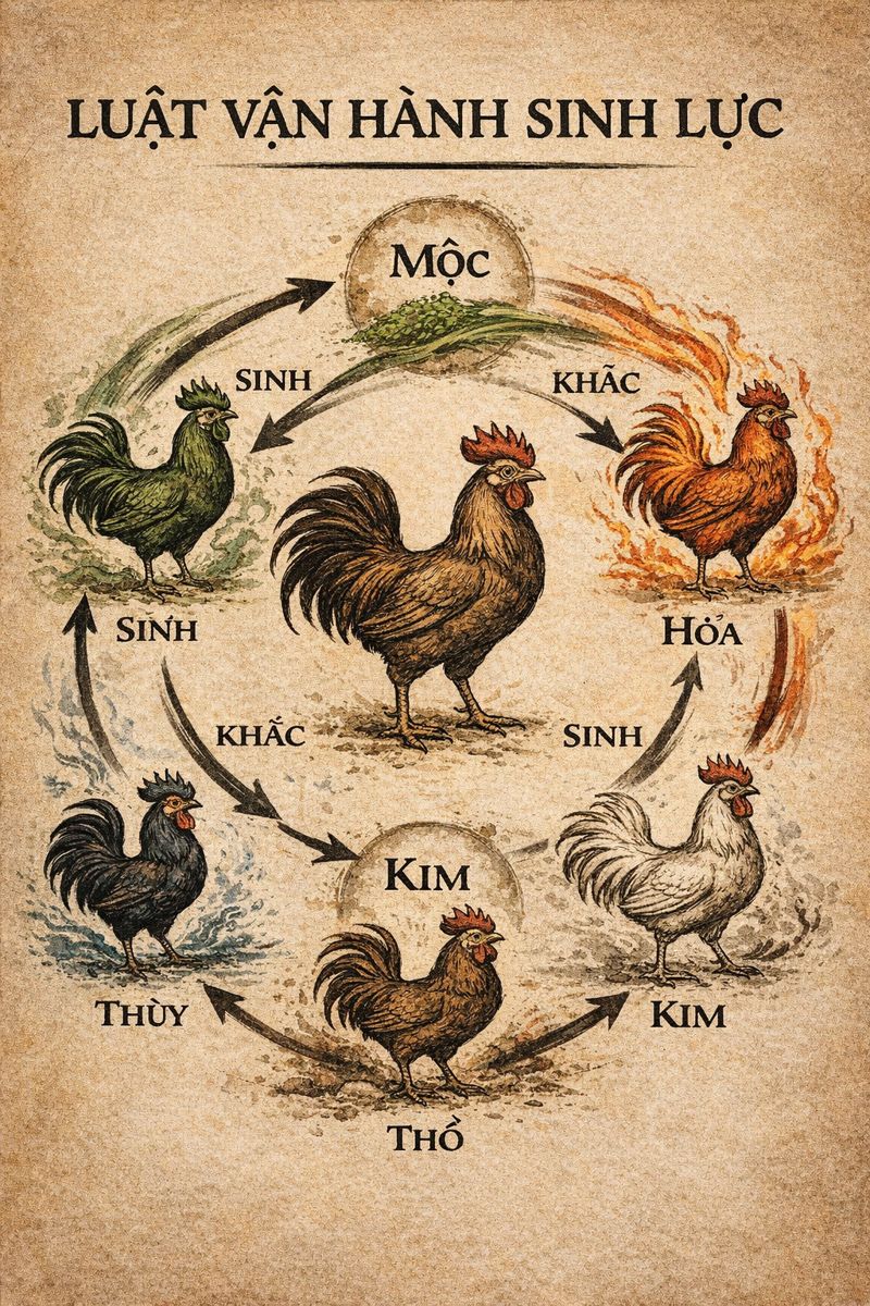 LUẬT VẬN HÀNH SINH LỰC 3 LUAT VAN HANH SINH LUC