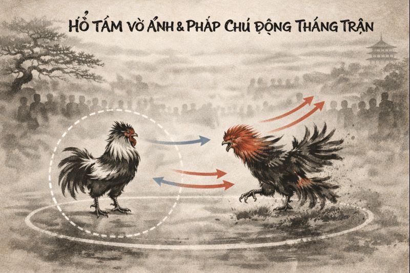 TÂM THẾ CHIẾN KÊ & ĐẠO TĨNH TRONG HỒ TRẬN 3 HO TAM VO ANH PHAP CHU DONG THANG TRAN