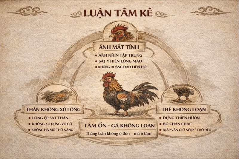 HẬU BIÊN: LUẬN TÂM KÊ, KHÍ KÊ VÀ Ý TRẬN 3 LUAN TAM KE