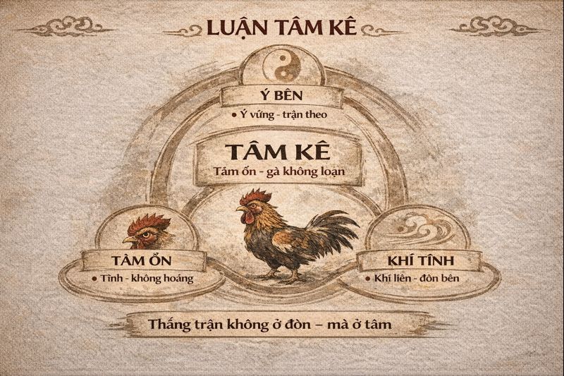 LUẬN TÂM KÊ – THẮNG TRẬN KHÔNG Ở ĐÒN, MÀ Ở TÂM 3 Tam Ke