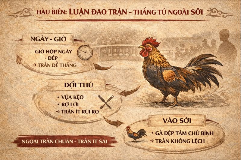 HẬU BIÊN: LUẬN ĐẠO TRẬN – THẮNG TỪ NGOÀI SỚI 3 ga chien thang tu ngoai soi