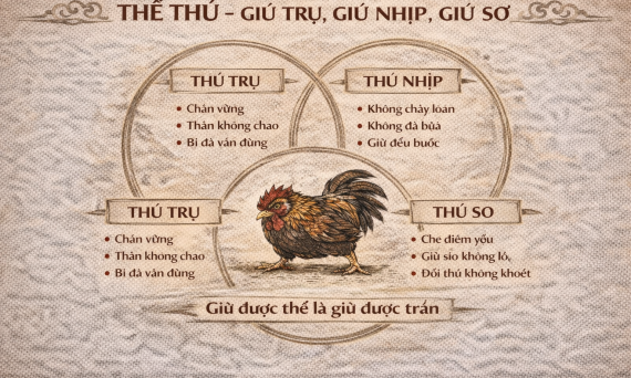 LUẬN THẾ THỦ – GIỮ ĐƯỢC THẾ LÀ GIỮ ĐƯỢC TRẬN 1 Giu the vung giu tran thang