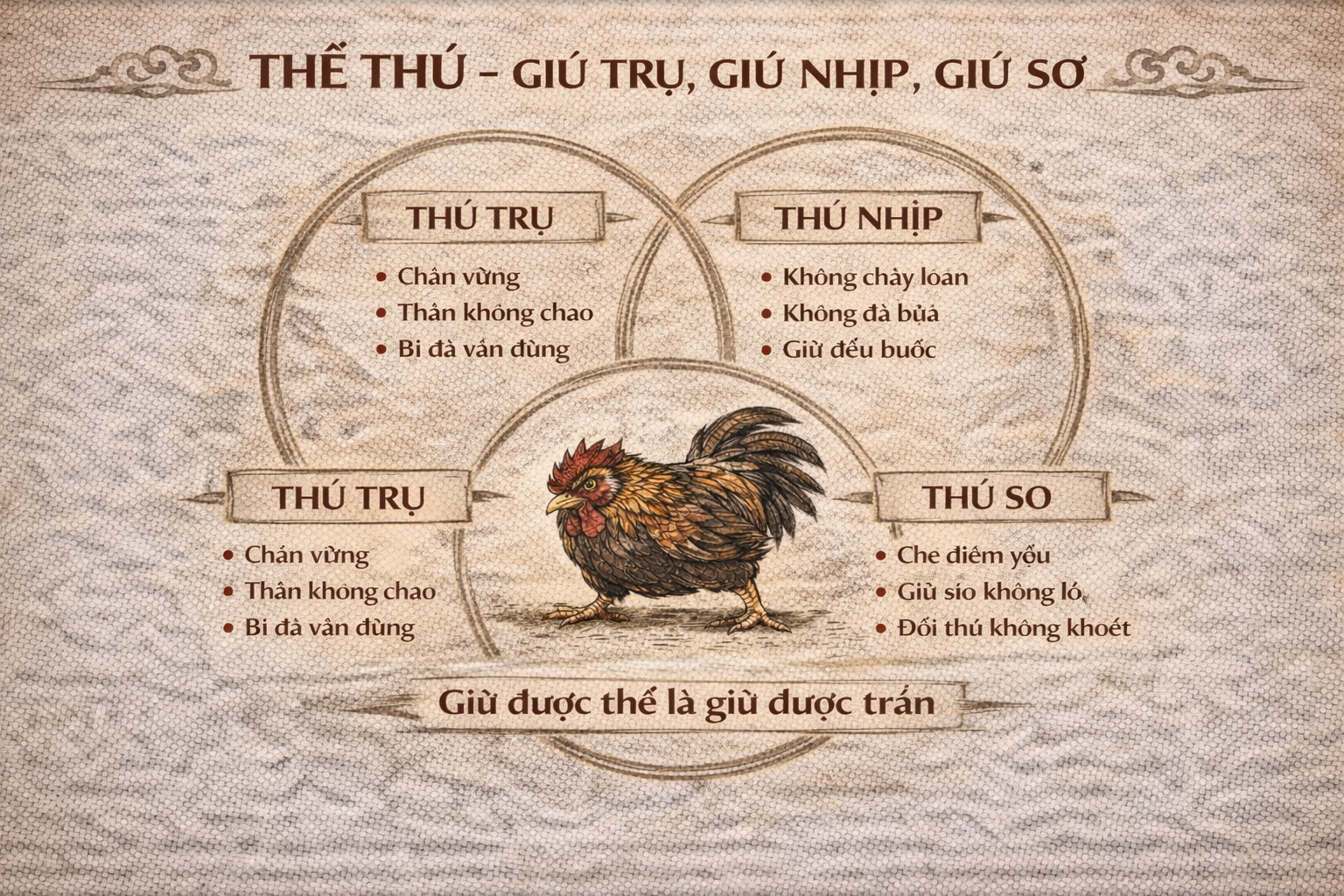 LUẬN THẾ THỦ – GIỮ ĐƯỢC THẾ LÀ GIỮ ĐƯỢC TRẬN 3 Giu the vung giu tran thang
