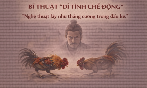 Bí Thuật “Dĩ Tĩnh Chế Động” – Nghệ Thuật Lấy Nhu Thắng Cương Trong Đấu Kê 8 Bi Thuat Di Tinh Che Dong