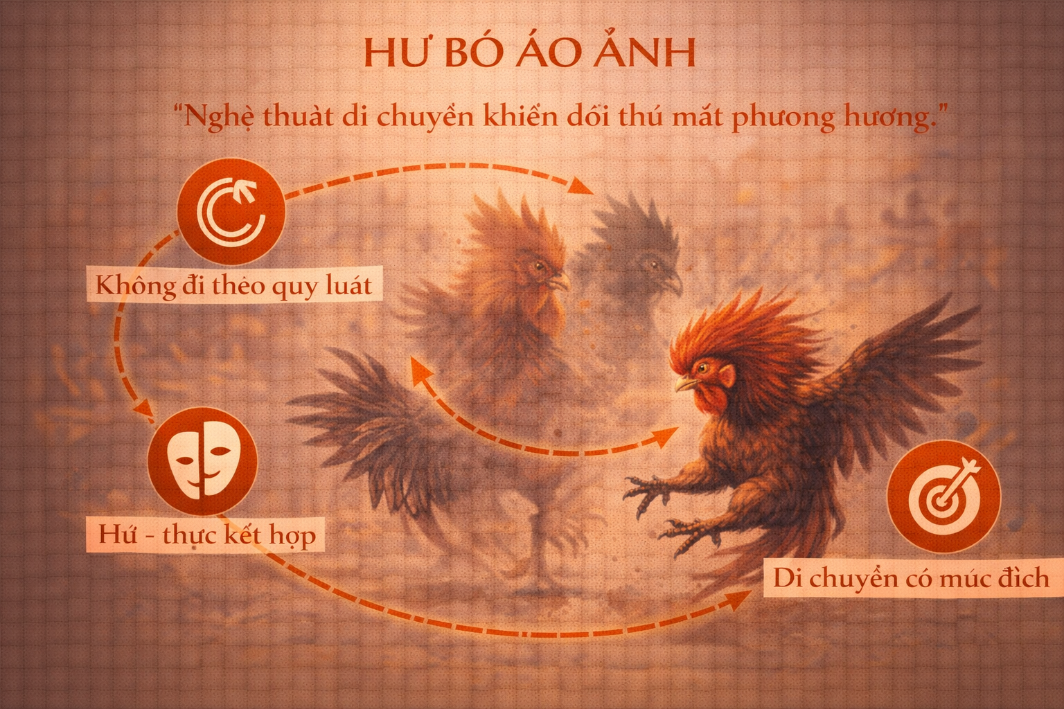 Hư Bộ Ảo Ảnh – Nghệ Thuật Di Chuyển Khiến Đối Thủ Mất Phương Hướng 3 Hu Bo Ao Anh