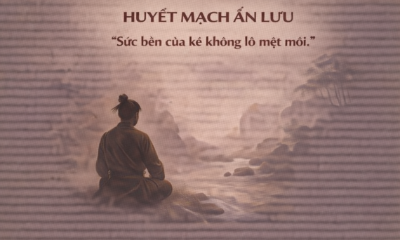 HUYẾT MẠCH ẨN LƯU – SỨC BỀN CỦA KẺ KHÔNG LỘ MỆT MỎI 15 Meditative warrior by the stream