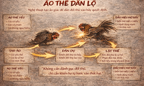 Ảo Thế Dẫn Lộ – Nghệ Thuật Tạo Ảo Giác Để Dẫn Đối Thủ Vào Bẫy 2 Ao The Dan L