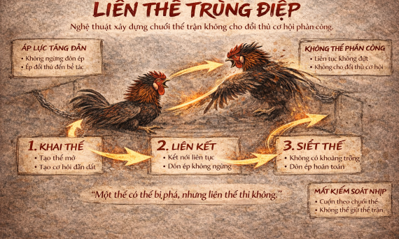 Liên Thế Trùng Điệp – Nghệ Thuật Xây Dựng Chuỗi Thế Trận 4 Lien The Trung Diep