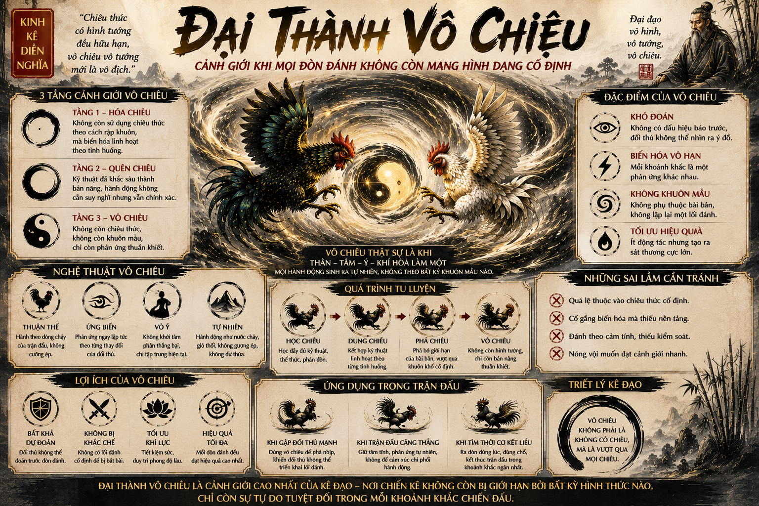 Đại Thành Vô Chiêu – Mọi Đòn Đánh Không Còn Mang Hình Dạng Cố Định 1 Dai Thanh Vo Chieu