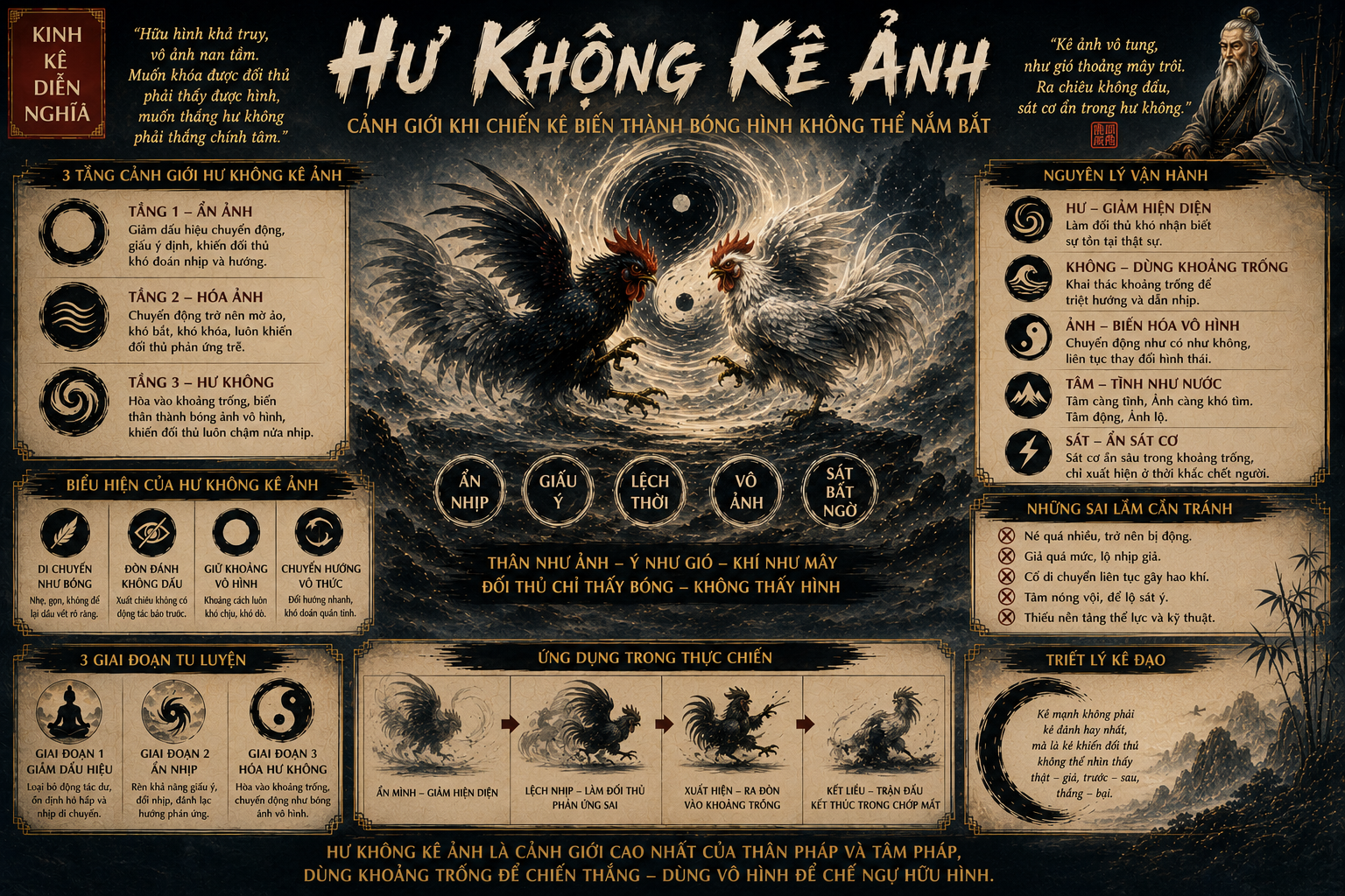 Thái Hư Kê Đạo – Chiến Kê Vượt Ra Ngoài Mọi Quy Luật Hữu Hình 1 Hu Khong Ke Anh 1