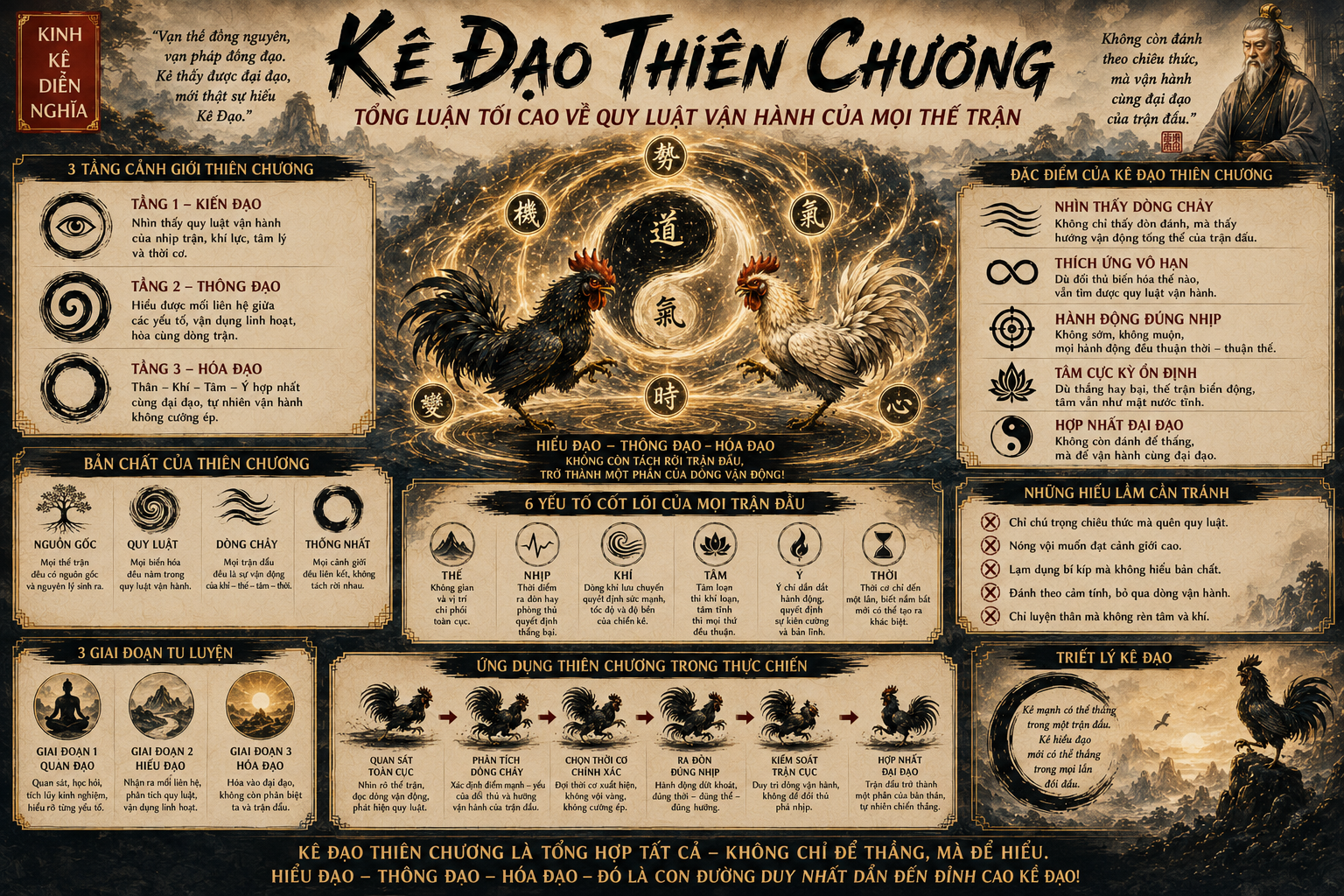 Kê Đạo Thiên Chương – Quy Luật Vận Hành Của Mọi Thế Trận 1 Ke Dao Thien Chuong