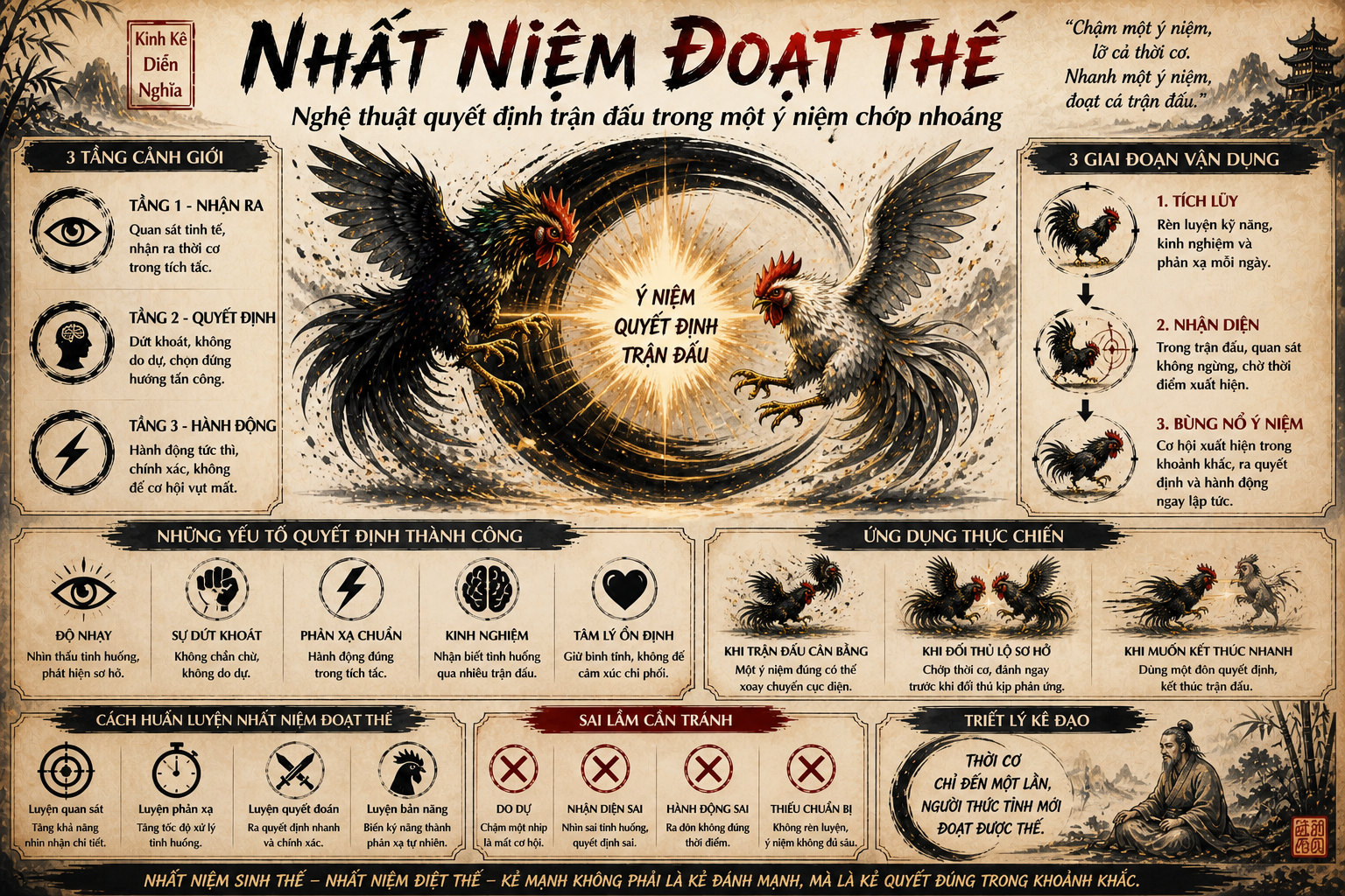 Nhất Niệm Đoạt Thế – Nghệ Thuật Quyết Định Trận Đấu 1 Nhat Niem Doat The