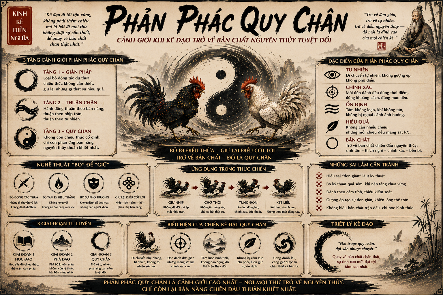 Phản Phác Quy Chân – Kê Đạo Trở Về Bản Chất Nguyên Thủy 1 Phan Phac Quy Chan