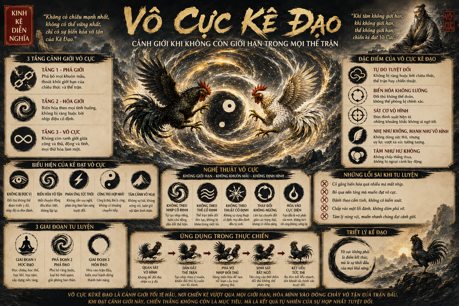 Vô Cực Kê Đạo – Cảnh Giới Khi Không Còn Giới Hạn Trong Mọi Thế Trận 1 Vo Cuc Ke Dao